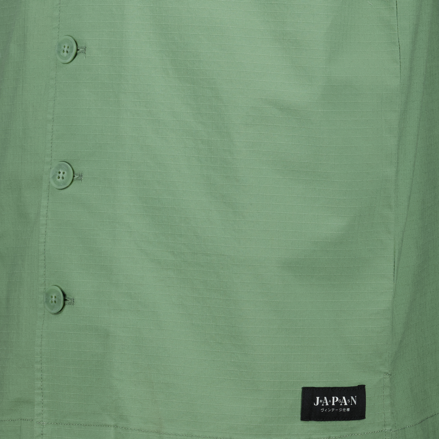 Shirts Gaky Shirt Japan Rag Green Homme
