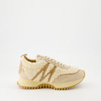 Sneaker Baskets Pacey Moncler Beige Femme
