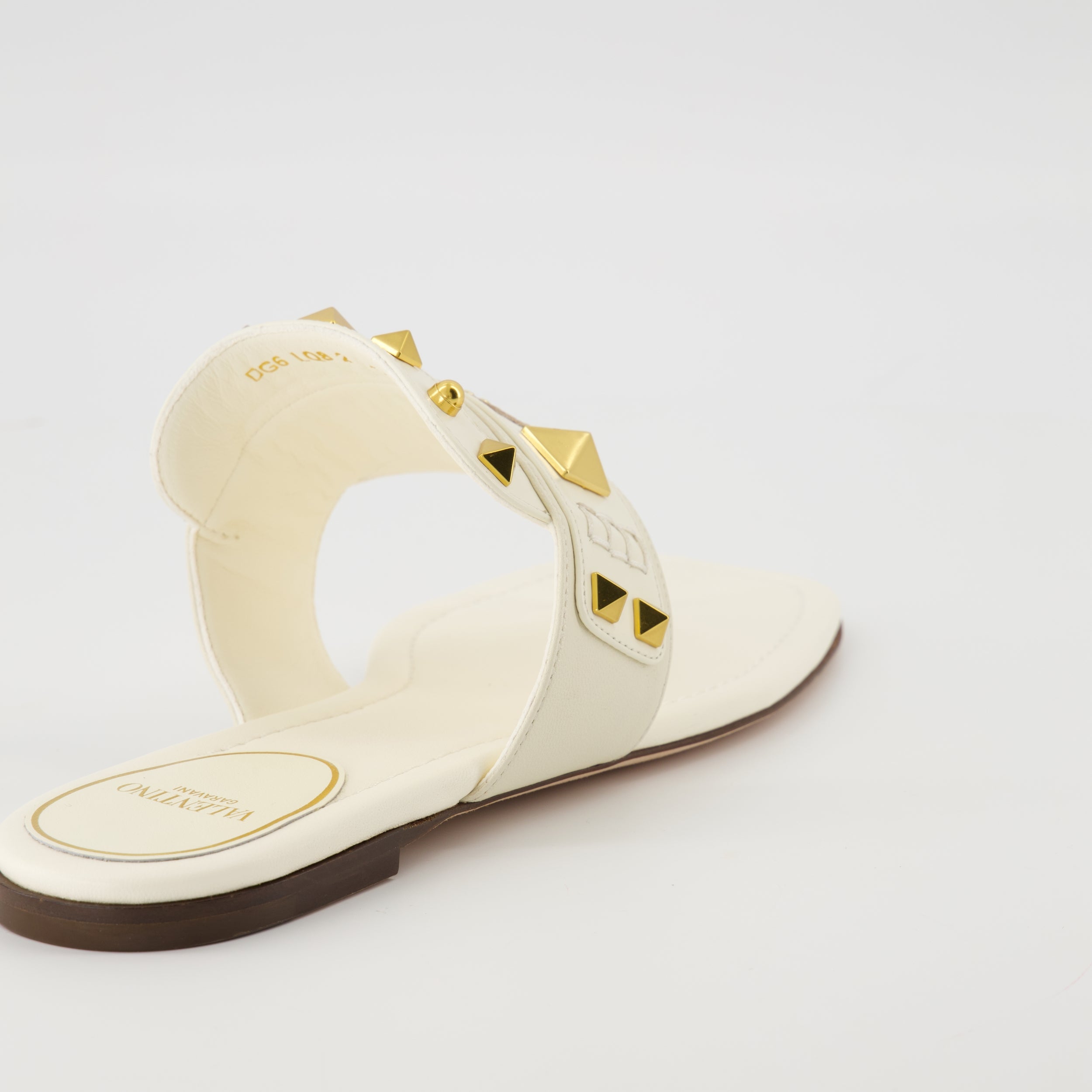 Offene schuhe Plaster Caster Sandalen Valentino Garavani Weiß Femme