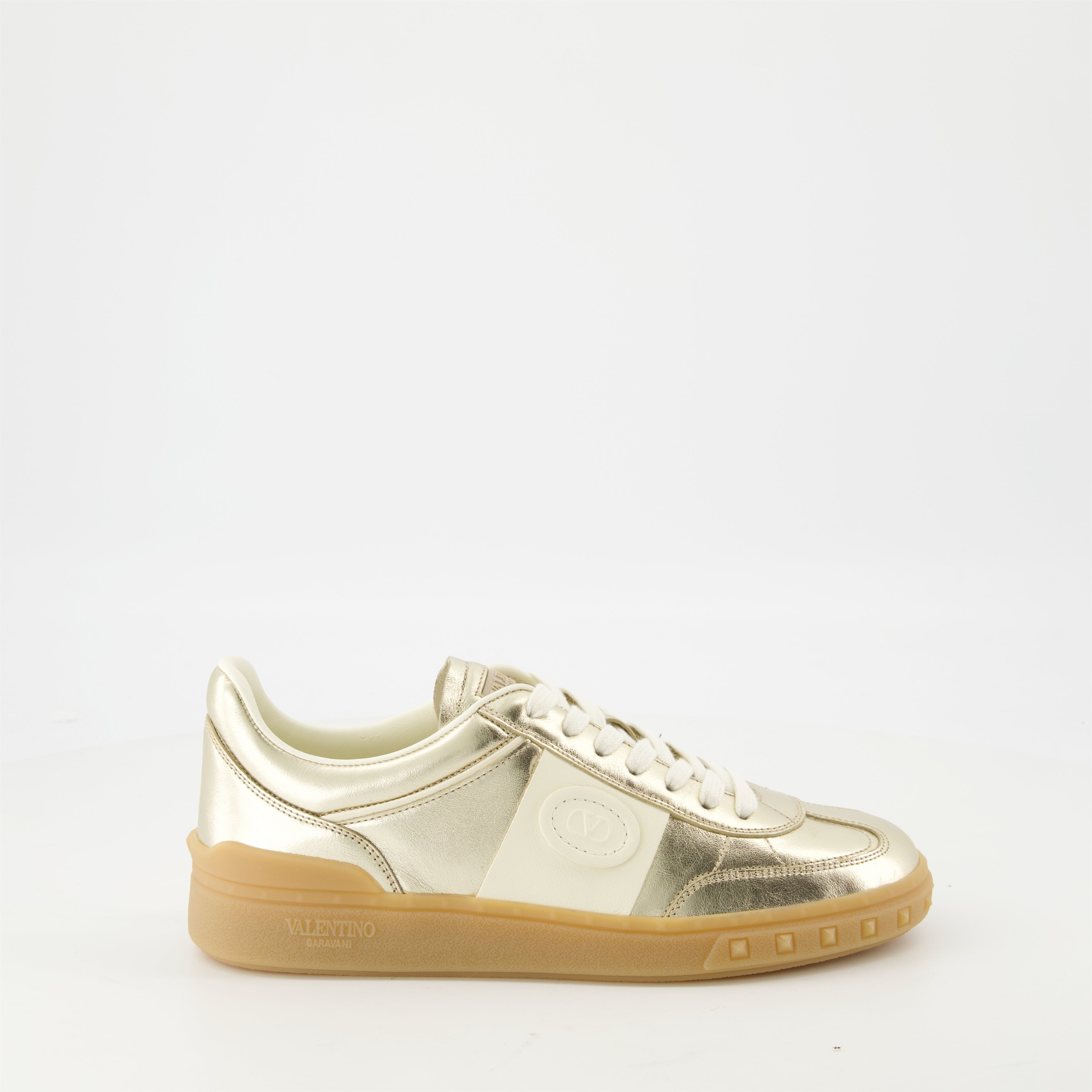 UpVillage Gold Sneakers