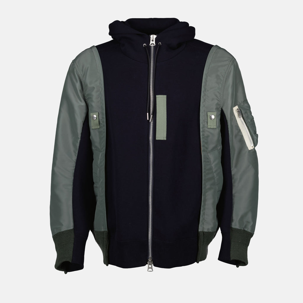 ジャケット ツートーンボンバー Sacai ダークブルー {"type":"text","value":"メンズ"}