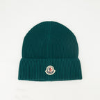 Cappelli, berretti e beanie Berretto In Maglia Verde Moncler Verde Homme