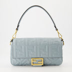 Umhängetaschen Sac Baguette Fendi Blau Femme