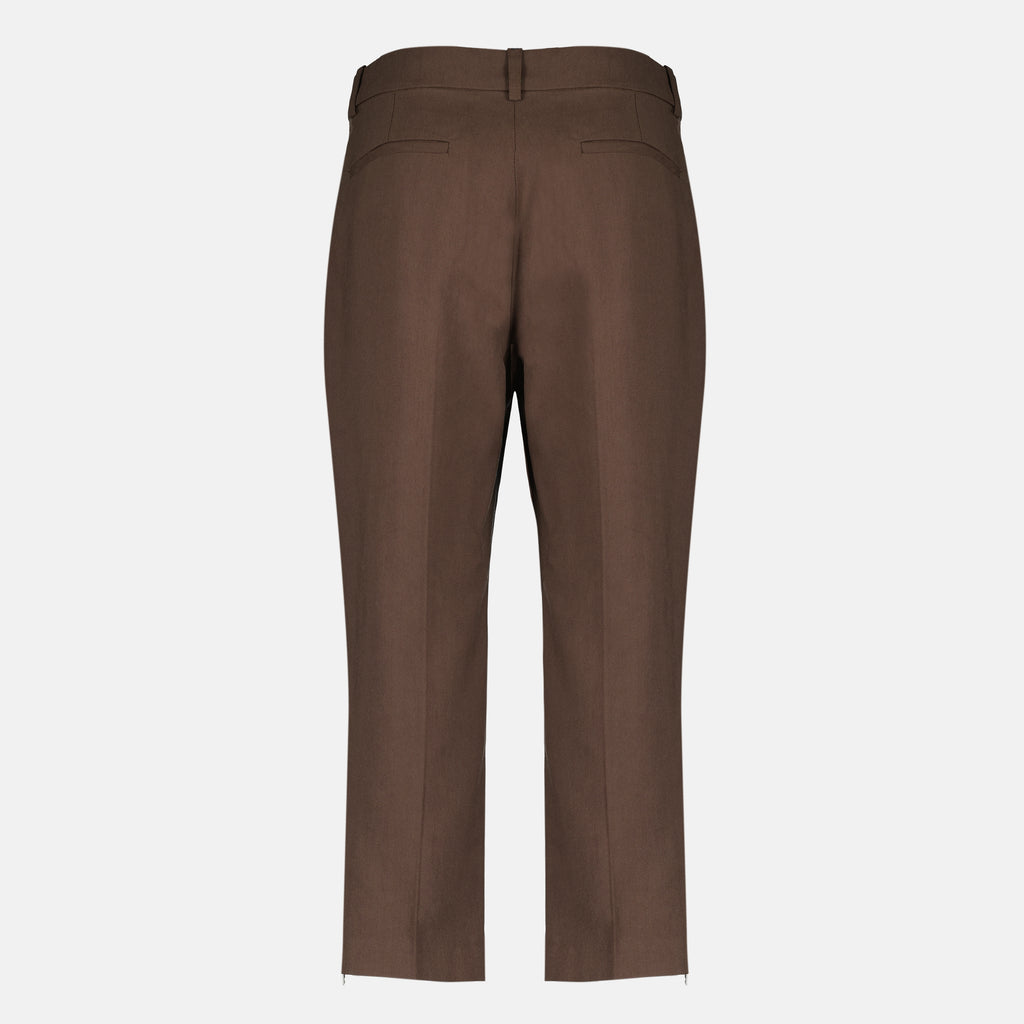 Pantalons ブラウン コットン ストレートレッグ ジーンズ Iro Marron Femme