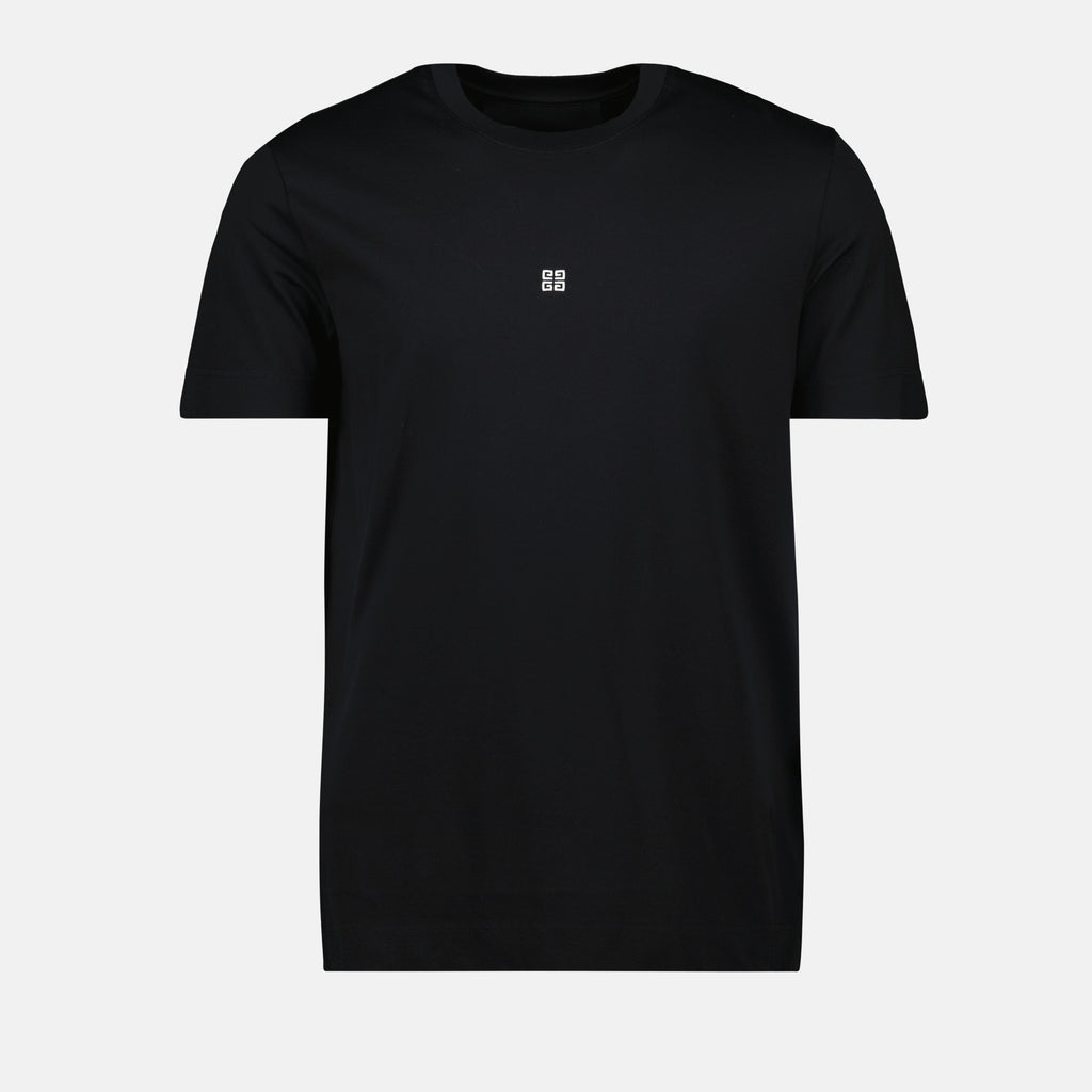T-shirt T-Shirt Logo 4G Givenchy Nero Homme