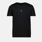 T-shirt T-Shirt Logo 4G Givenchy Nero Homme