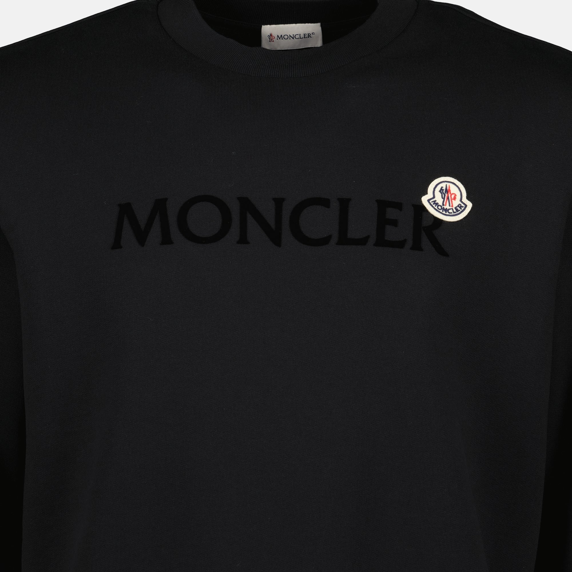 Sweatshirts Sweatshirt à logo Moncler Noir Homme
