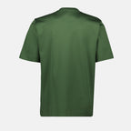 T-shirts Cotton T-shirt Fendi Green Homme