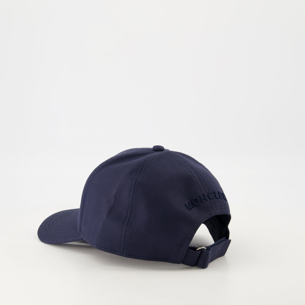Image de l'article Casquette logo bleu marine de la marque Moncler pour Homme - Saison Printemps-Été 2026 - Vue détaillée_2