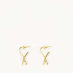 Image de l'article Boucles d'oreilles Ami de coeur de la marque Ami PARIS pour Femme - Saison Automne-Hiver 2025 - Vue de Face