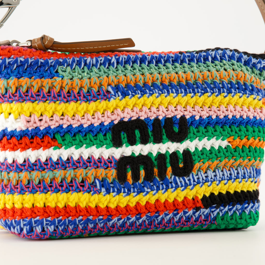 Sacs à main et épaule Bolsa de Croché Multicolor Miu Miu Multicolore Femme