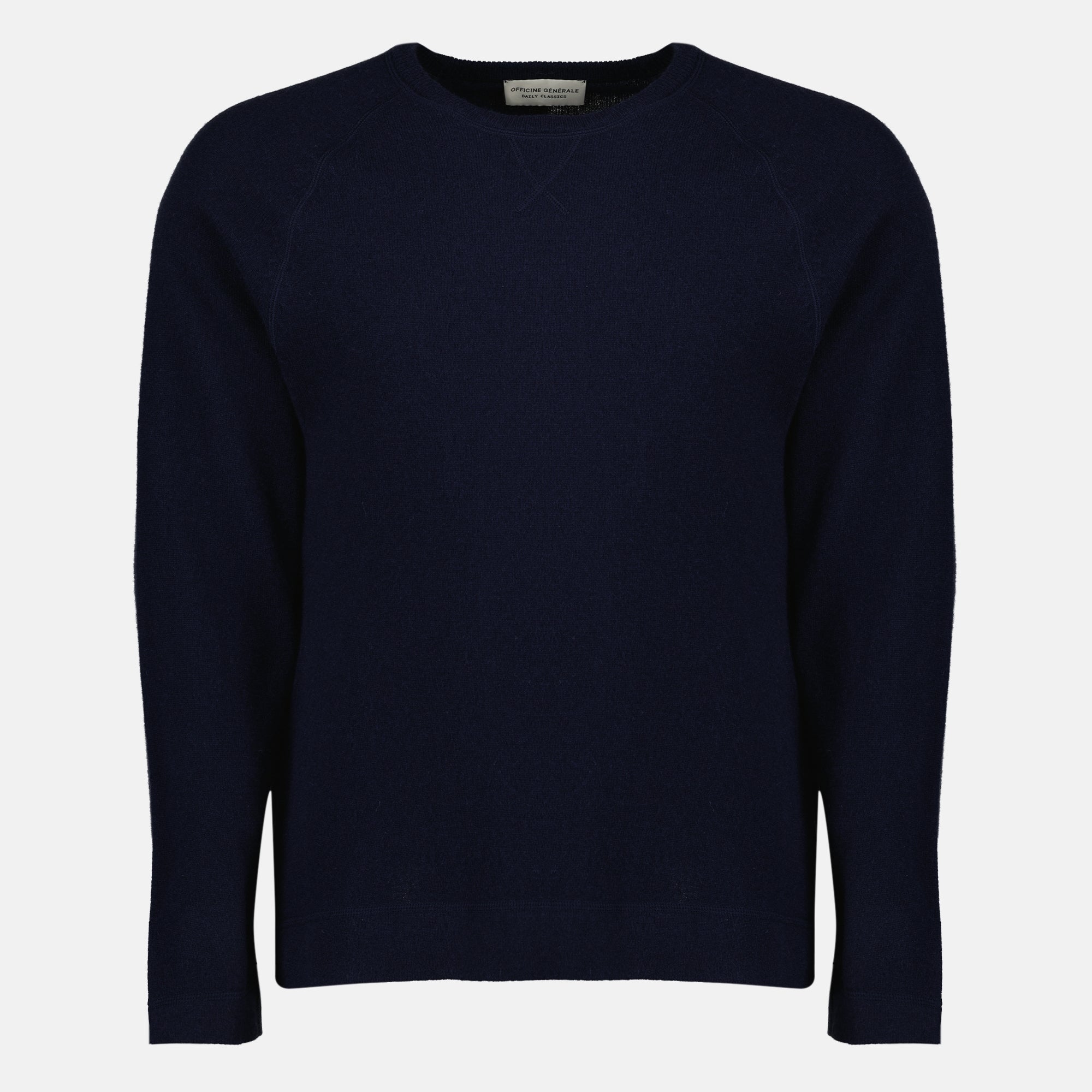 Maille Pull en cachemire bleu marine Officine Générale Bleu foncé Unisexe