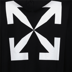 Sweatshirts OMBB097C99FLE012 1001 black white Off-White Schwarz Homme