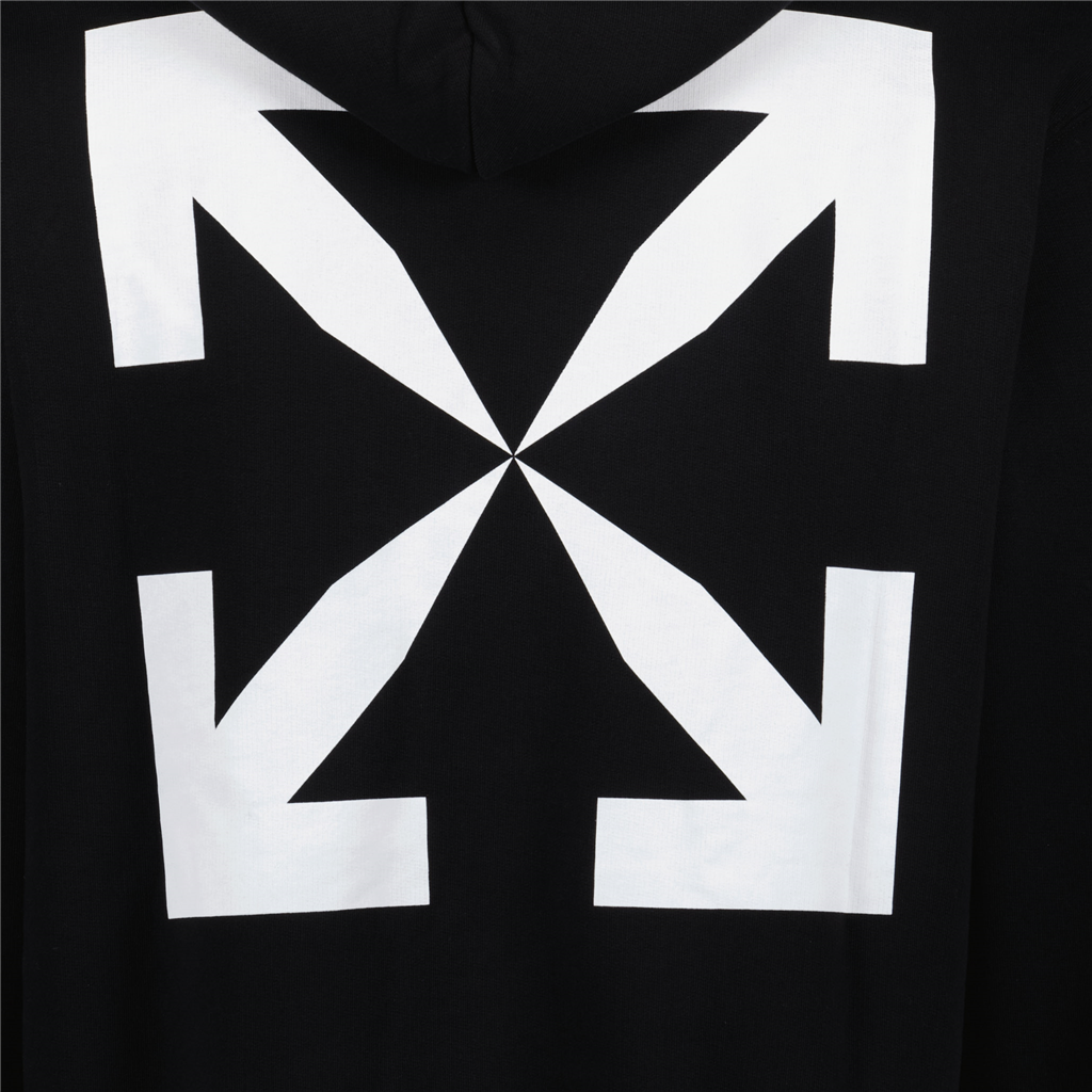 Sweatshirts OMBB097C99FLE012 1001 black white Off-White Schwarz Homme