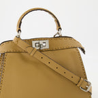 Handtaschen und schultertaschen Peekaboo ISeeU Tasche Fendi Braun Femme