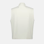 Vestes Gilet sans manches Moncler Blanc Homme