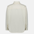 Imagen del artículo Camisa de algodón blanca de la marca Ami PARIS para Unisex - Temporada Primavera-Verano 2026 - Vista Trasera