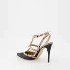 Heels Escarpins Rockstud Valentino Garavani Black Femme