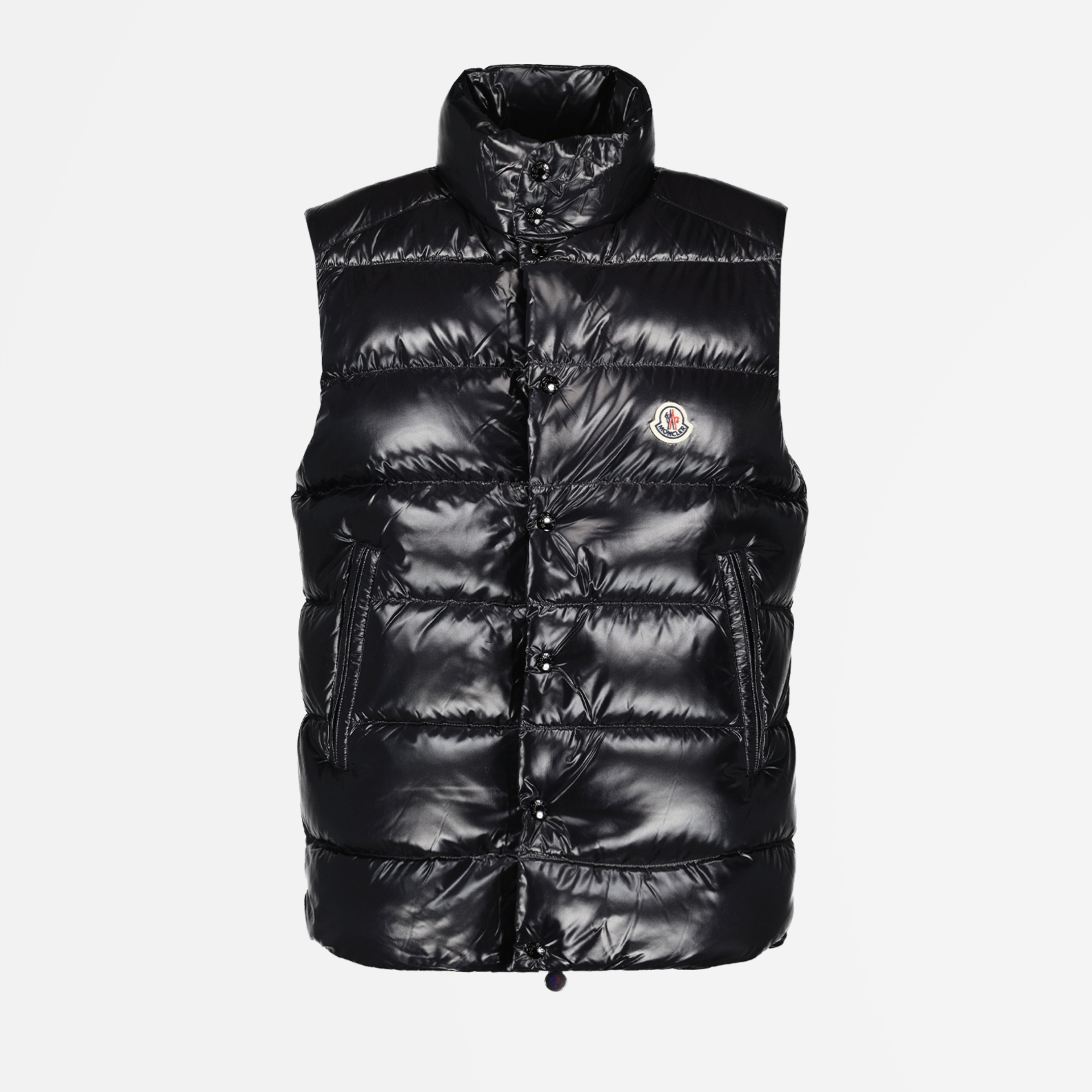 Image of the Tibb sleeveless down jacket by Moncler for Men - Autumn-Winter 2025 - Front View