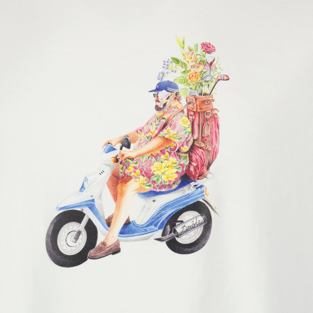 T-shirts T-shirt Golfeur Drole De Monsieur Blanc Homme