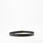 Ceintures Ceinture fine Cassandre Saint Laurent Noir Femme