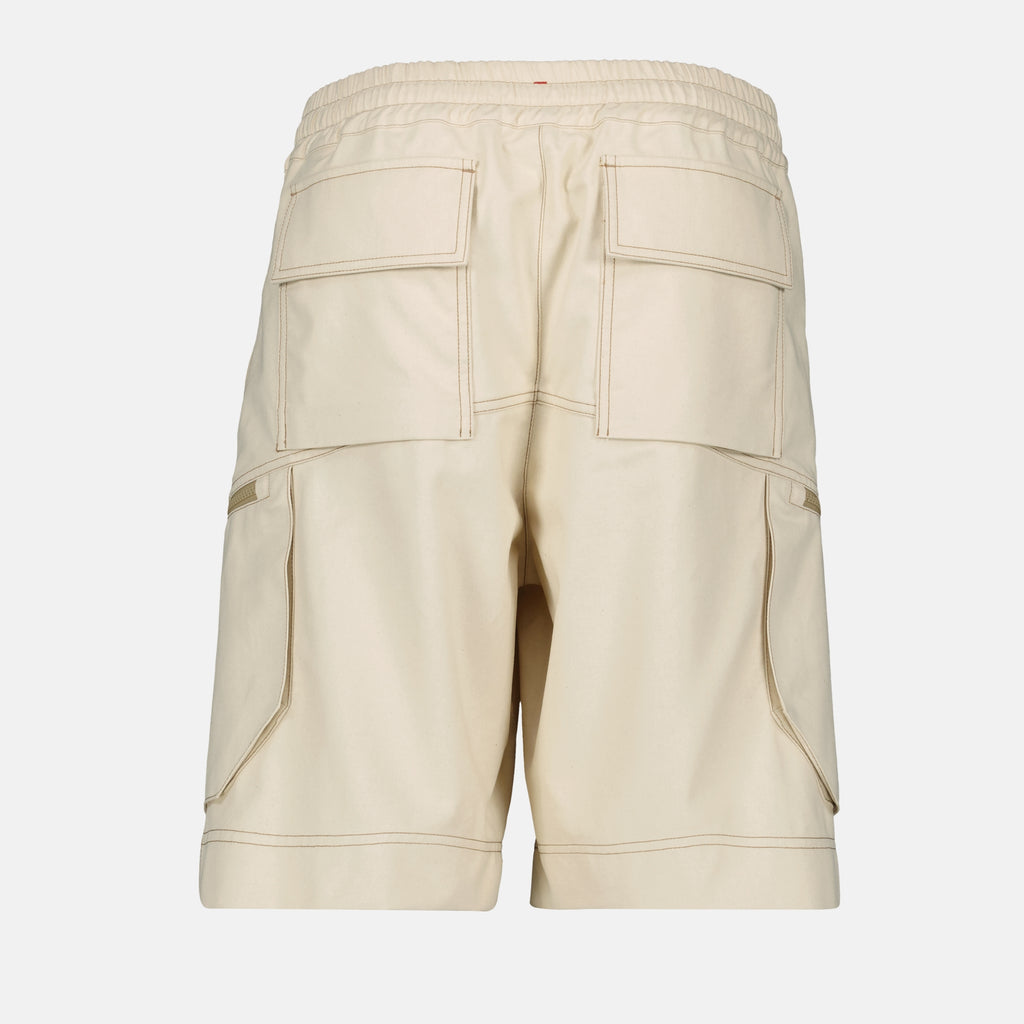 Shorts Short cotton cargo Moncler Grenoble Beige Men