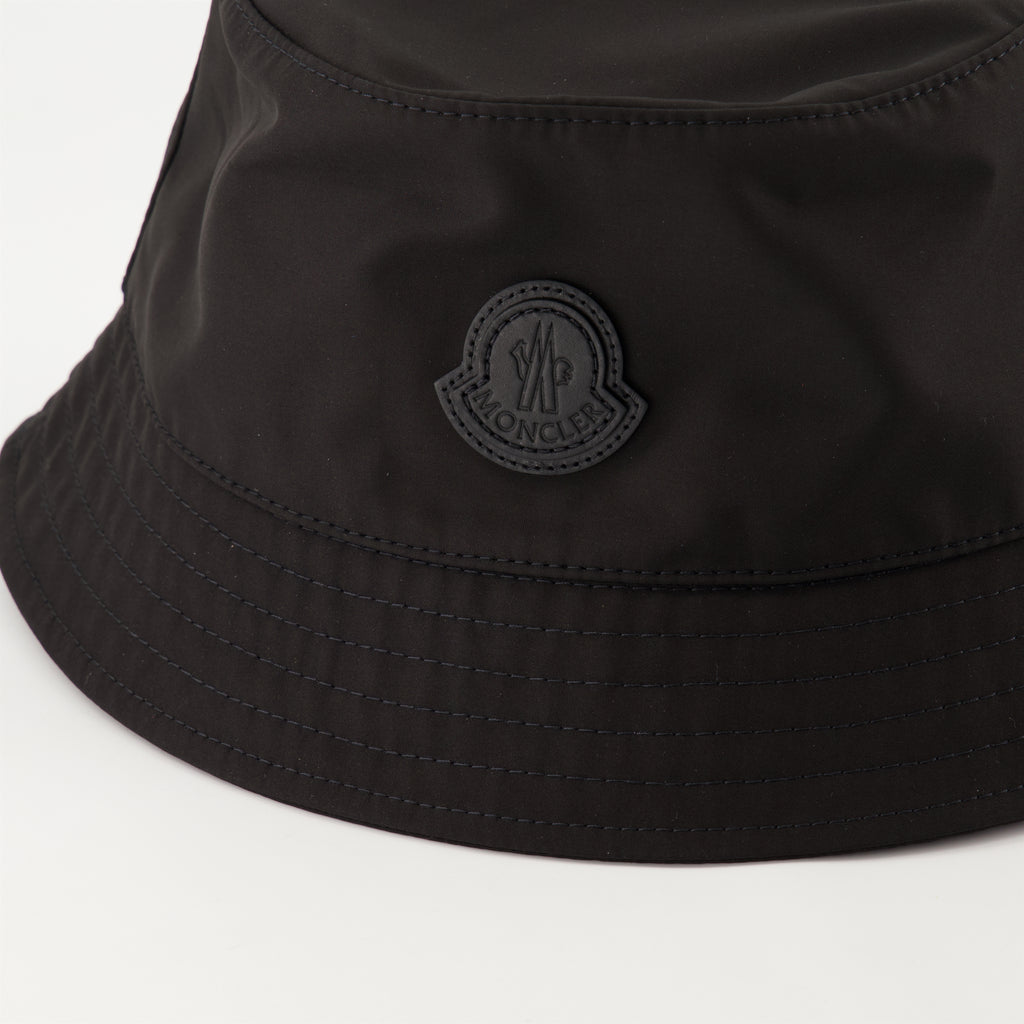 Hats, caps and beanies Logo Bucket Hat Moncler Black Homme