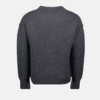 Image de l'article Cardigan Ami de coeur de la marque Ami PARIS pour Unisex - Saison Automne-Hiver 2025 - Vue détaillée_2