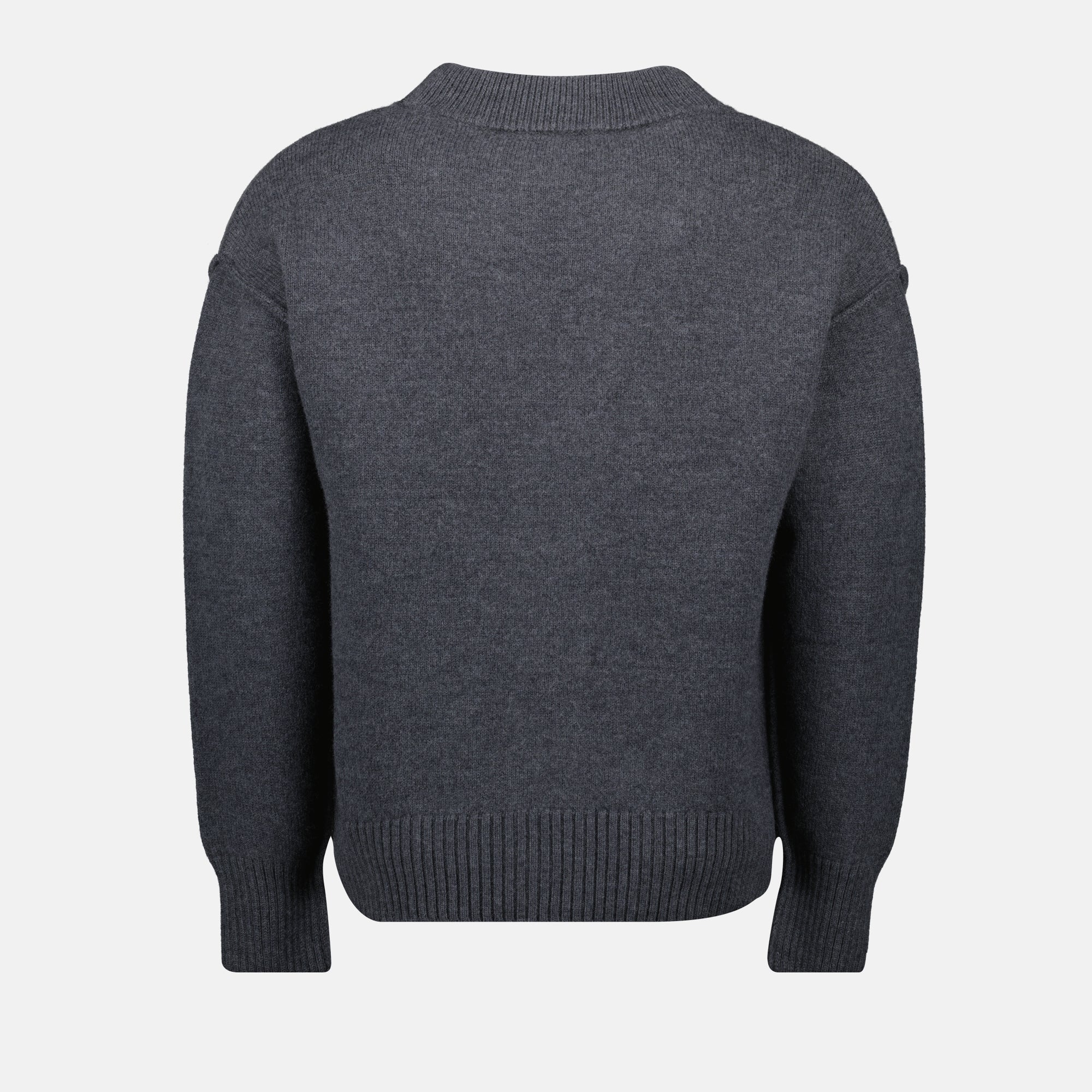 Image de l'article Cardigan Ami de coeur de la marque Ami PARIS pour Unisex - Saison Automne-Hiver 2025 - Vue détaillée_2