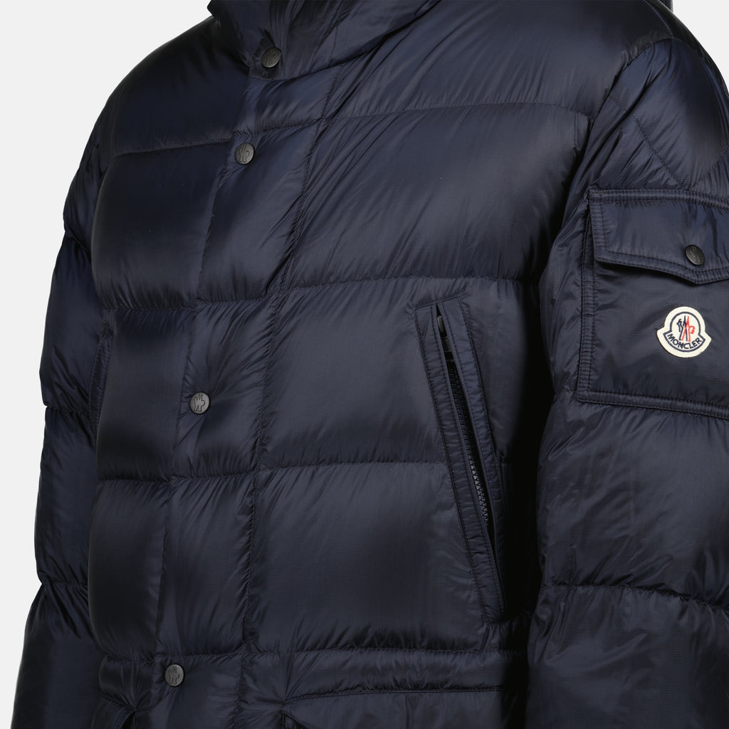Manteaux Doudoune Prefoune réversible Moncler Bleu foncé Homme