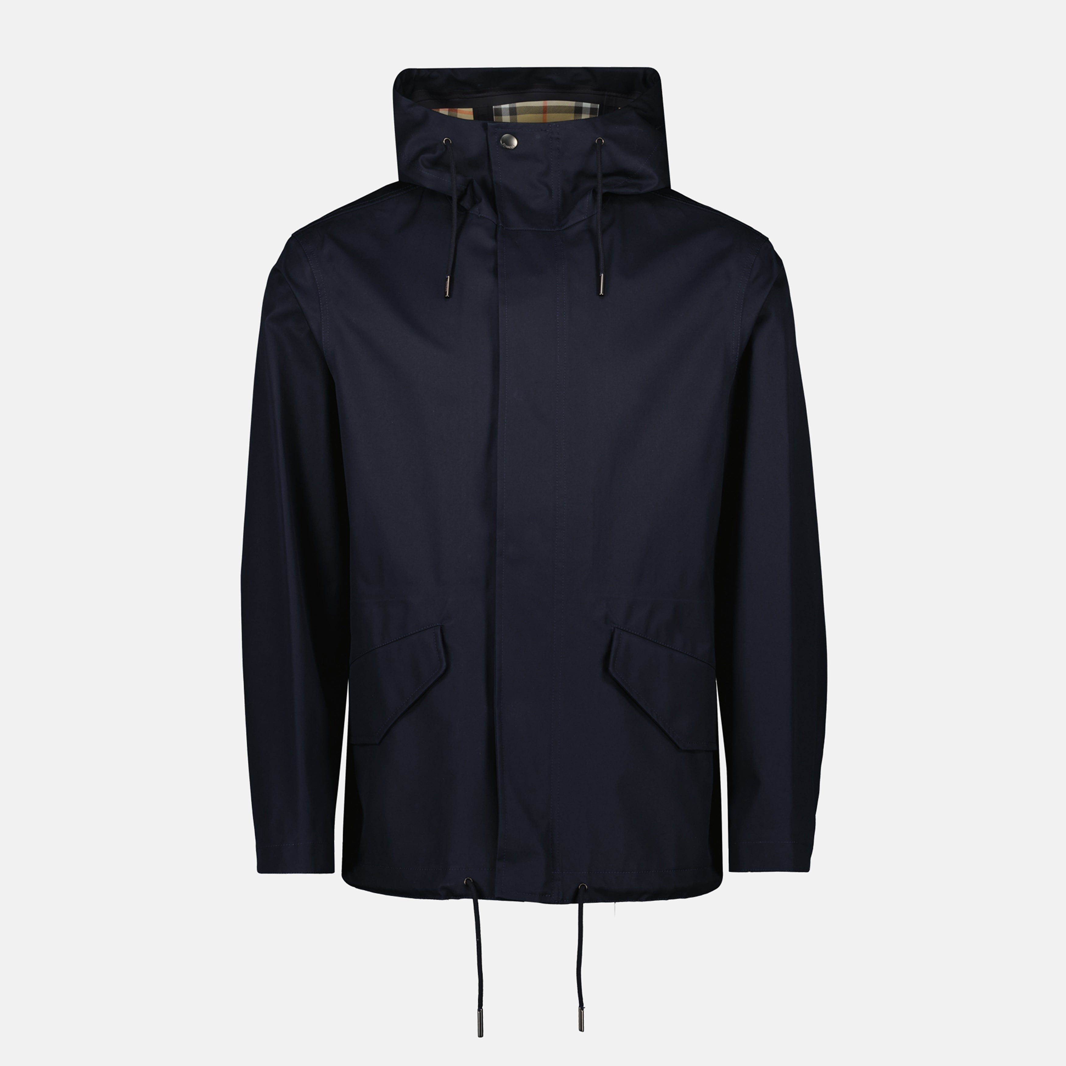 Bild der kurzen Parka der Marke Burberry für Herren - Herbst-Winter 2025 - Vorderansicht