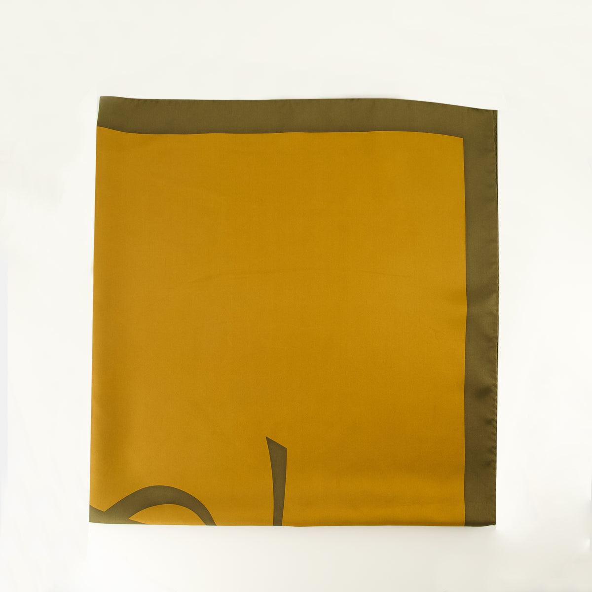 Écharpes, foulards et gants Carré de soie Cassandre vert Saint Laurent Vert Femme