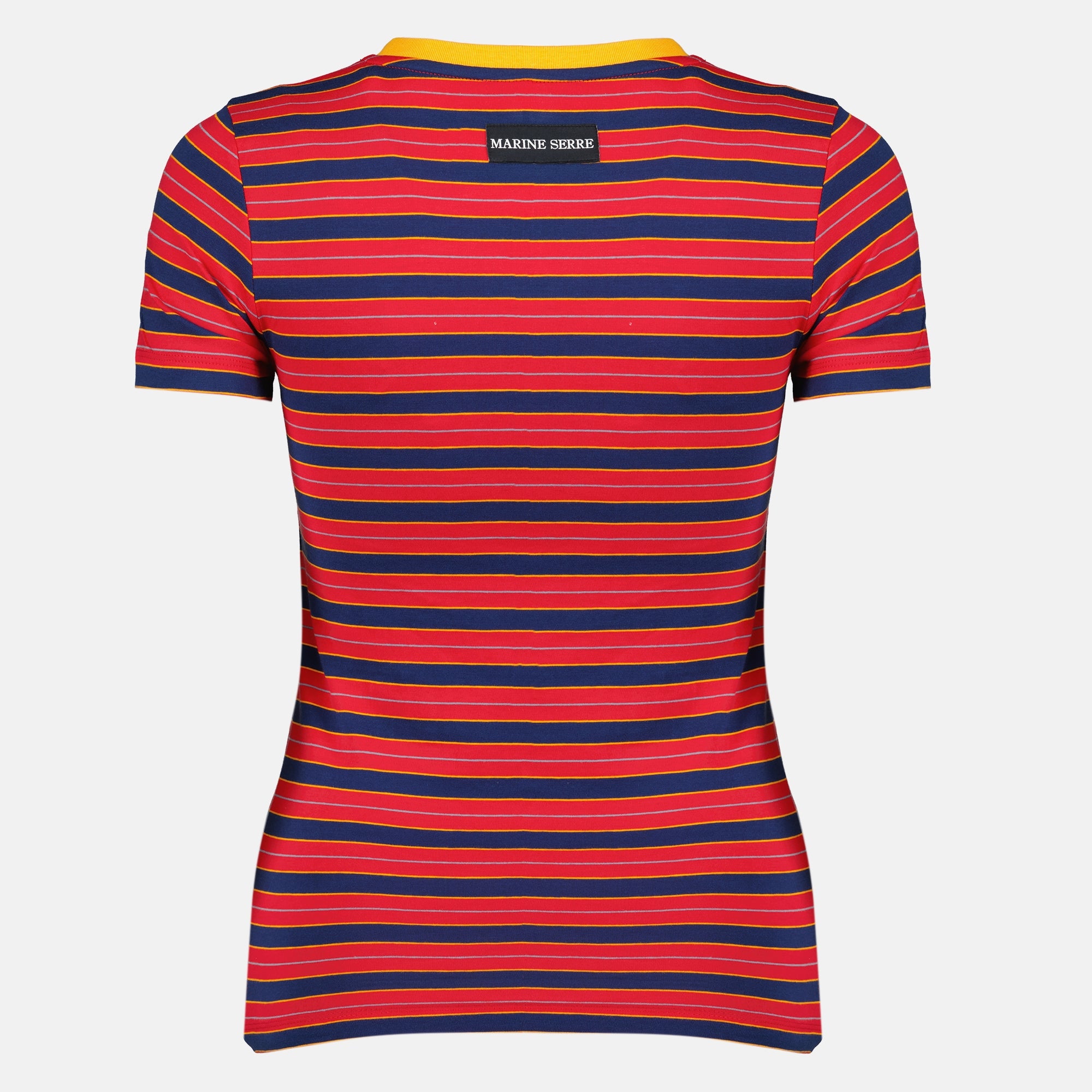 T-shirts T-Shirt Logo a Righe Rosse Marine Serre Rouge Femme