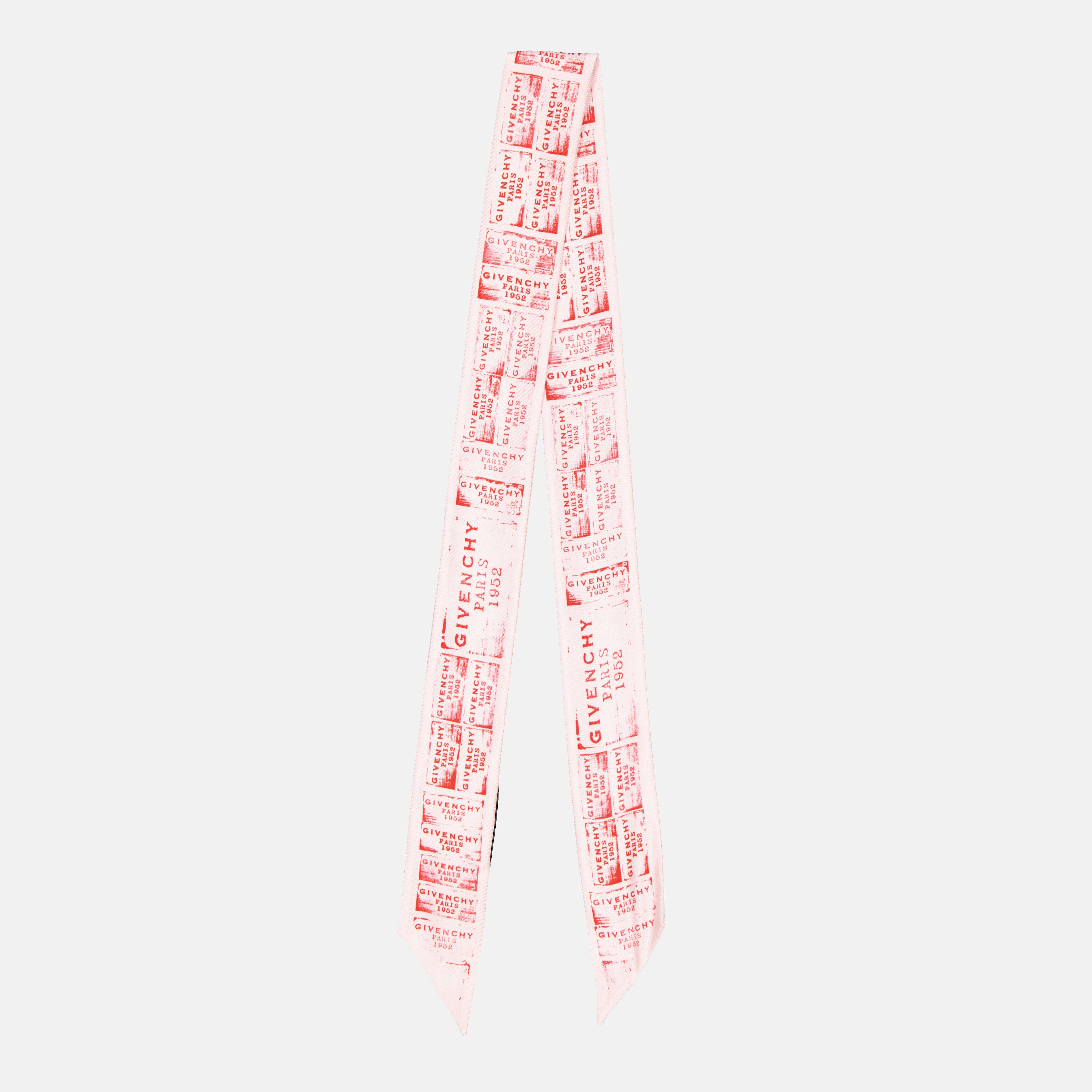 Écharpes, foulards et gants Fita de Cabeça de Seda Givenchy Stamp Givenchy Rose Femme