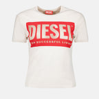 T-shirts T-Malun T-Shirt Diesel White Femme