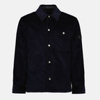 Imagen del abrigo de corduroy para hombre de Burberry - Temporada Otoño-Invierno 2025 - Vista Frontal