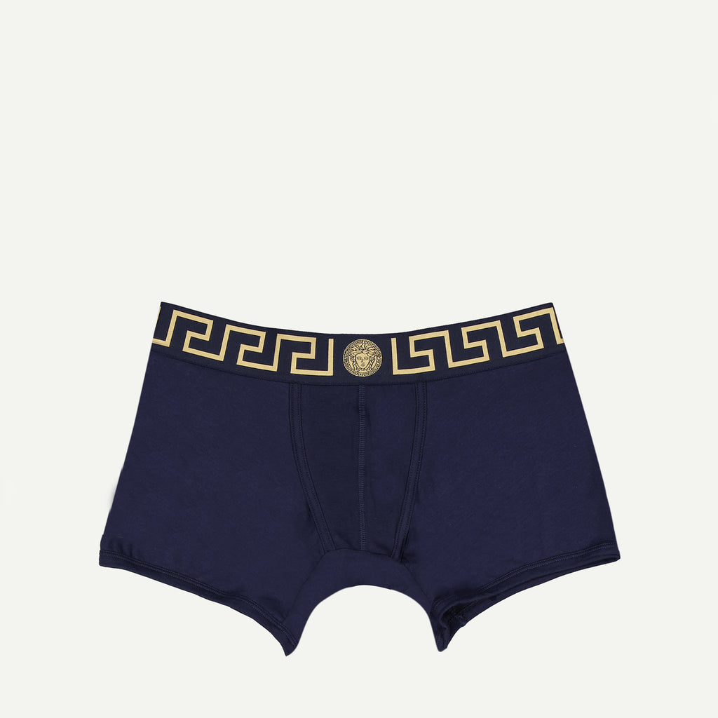 Underwear and homewear Medusa Long Boxer Versace Blue Homme