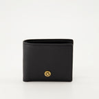 Kleine lederwaren Medusa Biggie Geldbörse Versace Schwarz Homme