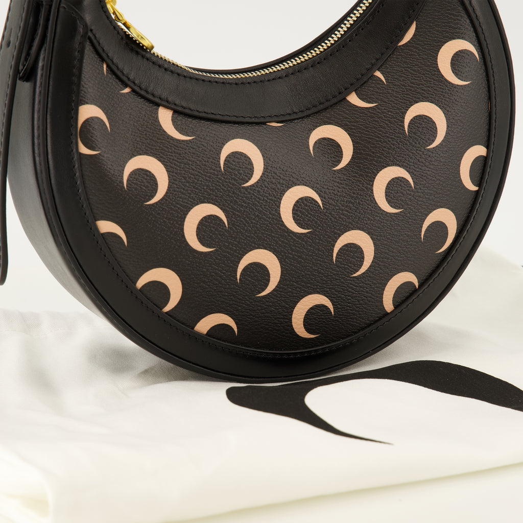 Sacs à dos ムーンエクリプス ミニブラックバッグ Marine Serre Noir Femme