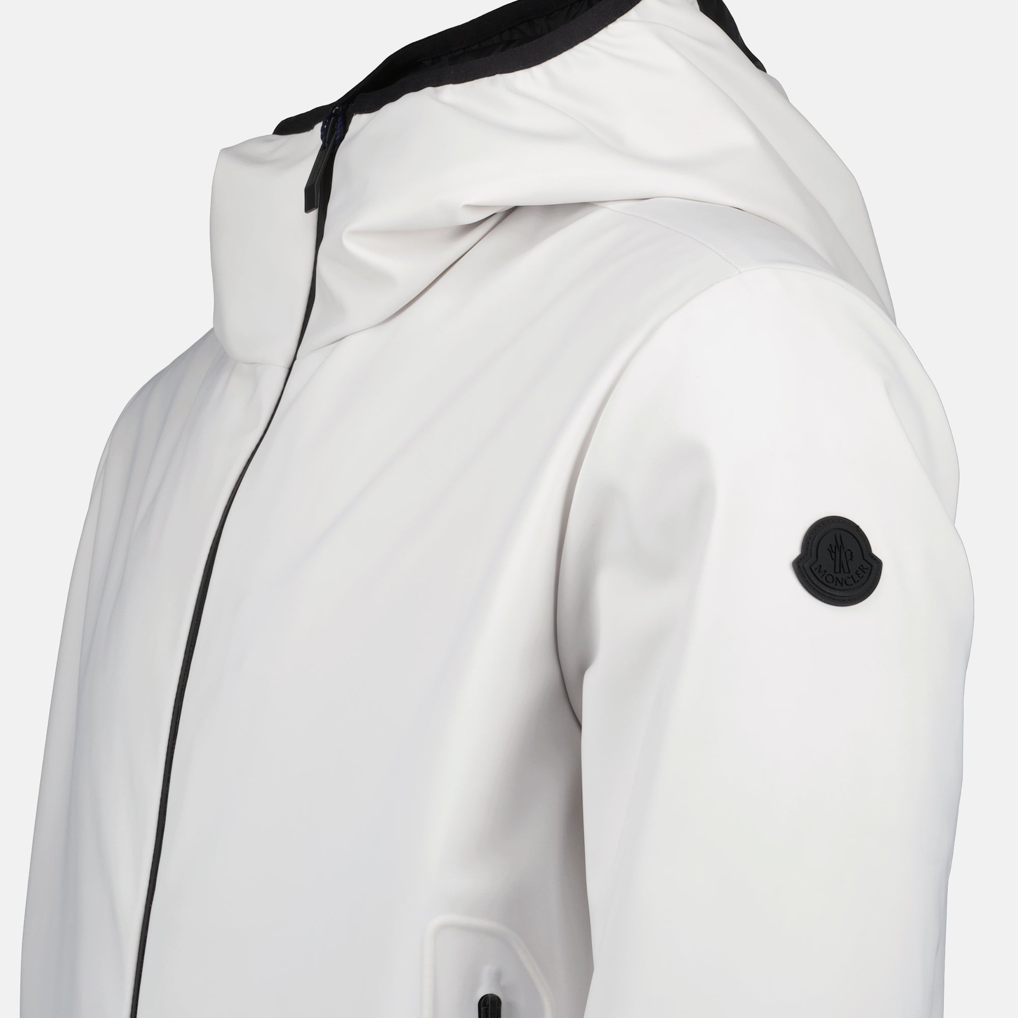 Jaquetas Veste rembourré Dusler Moncler Cinza Homme
