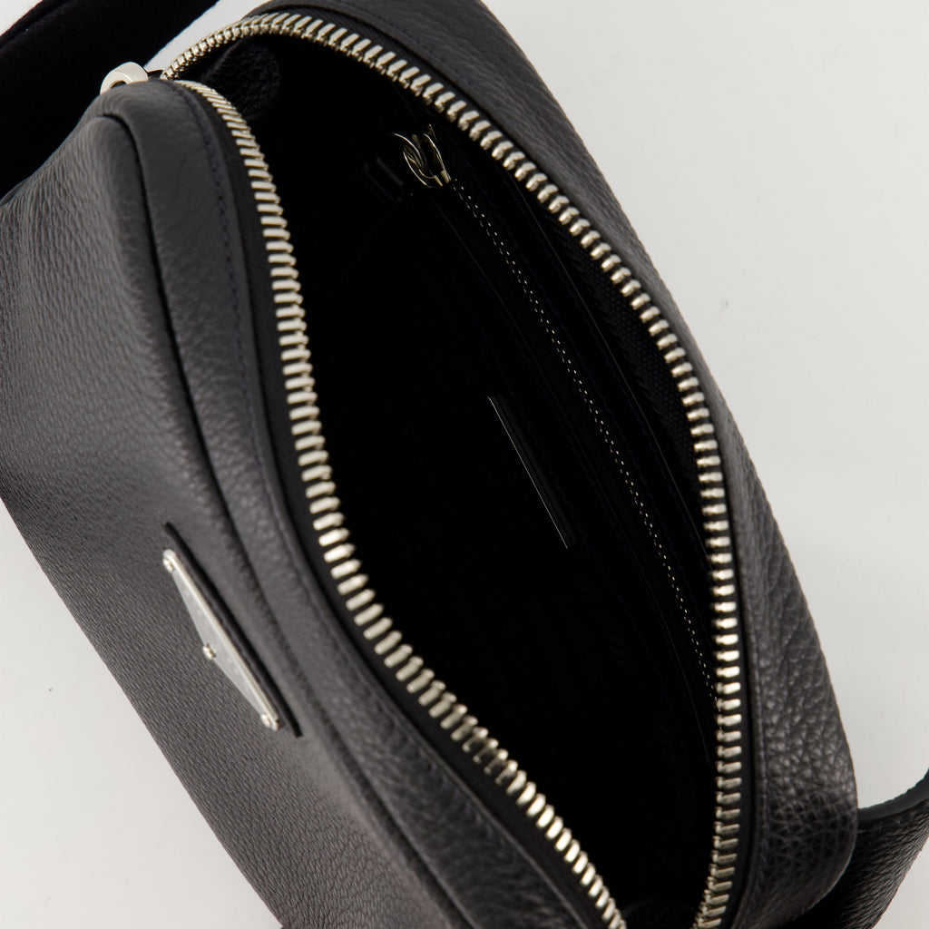 Borse a tracolla Borsa a spalla in pelle Prada Nero Homme