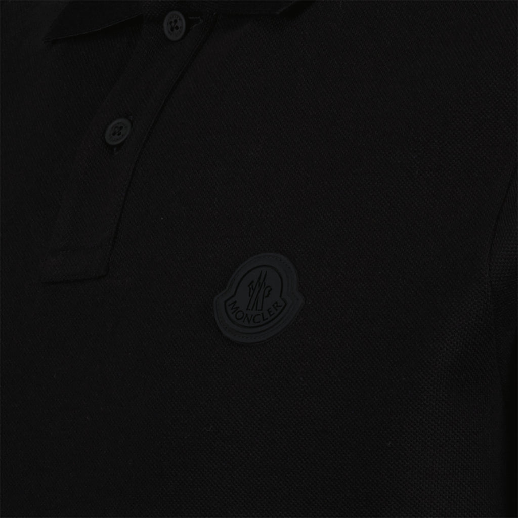 Polo shirts Polo à logo Moncler Black Homme