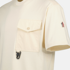 Tシャツ T-shirt avec poche Moncler Grenoble ベージュ Homme