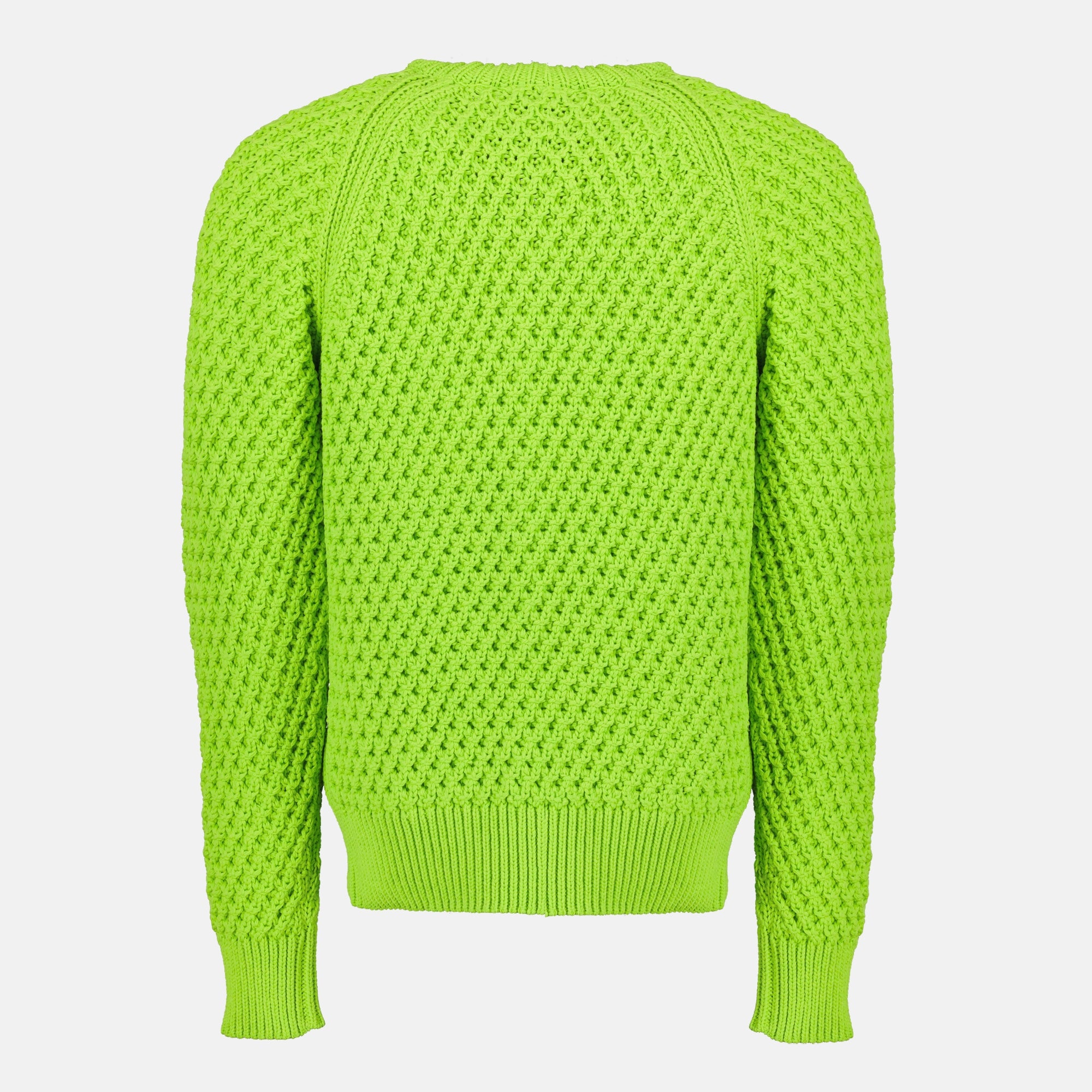 Imagen del suéter verde CD Box de Dior para Hombre - Temporada Primavera-Verano 2026 - Vista Trasera