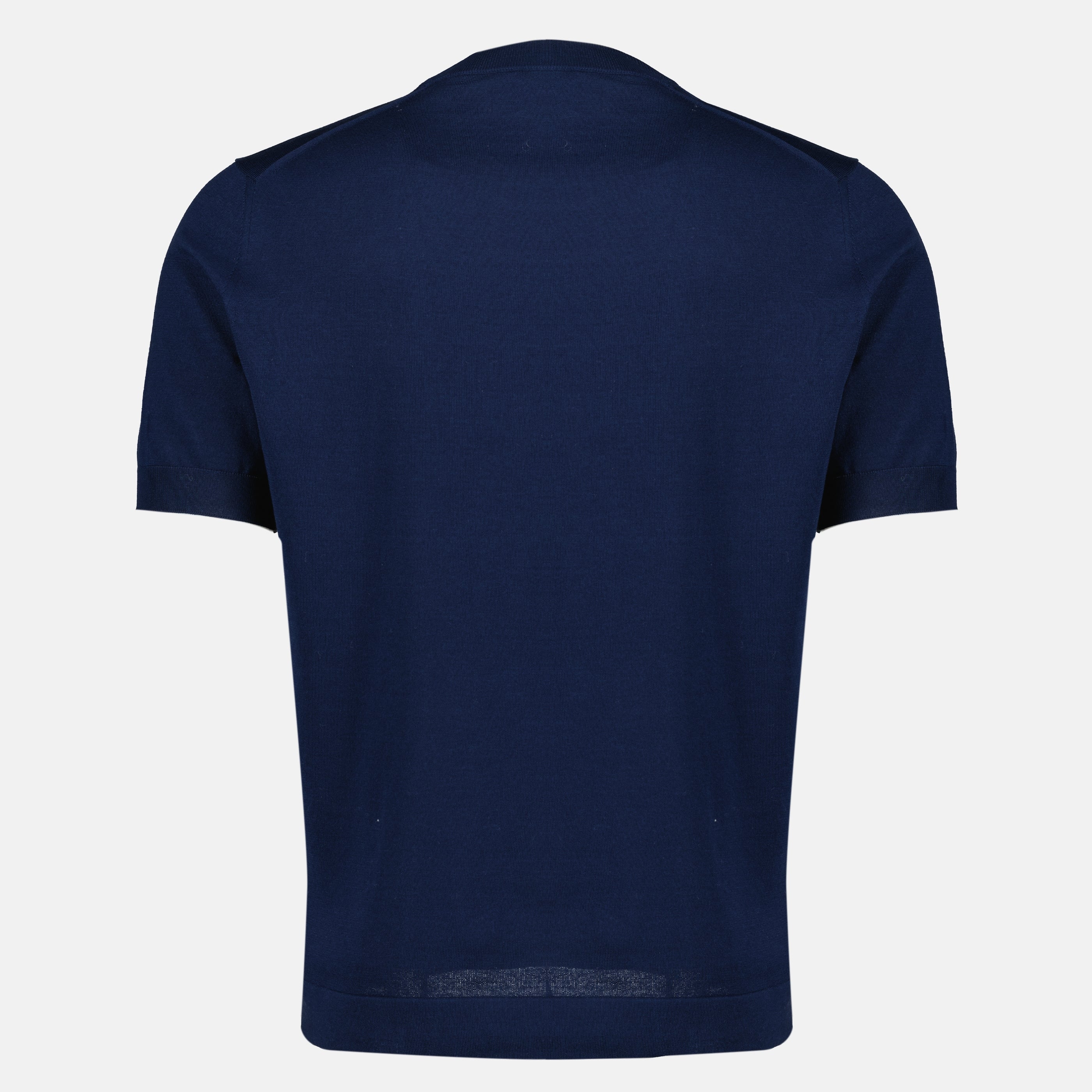 T-shirts Pull bleu à manches courtes Prada Bleu foncé Homme
