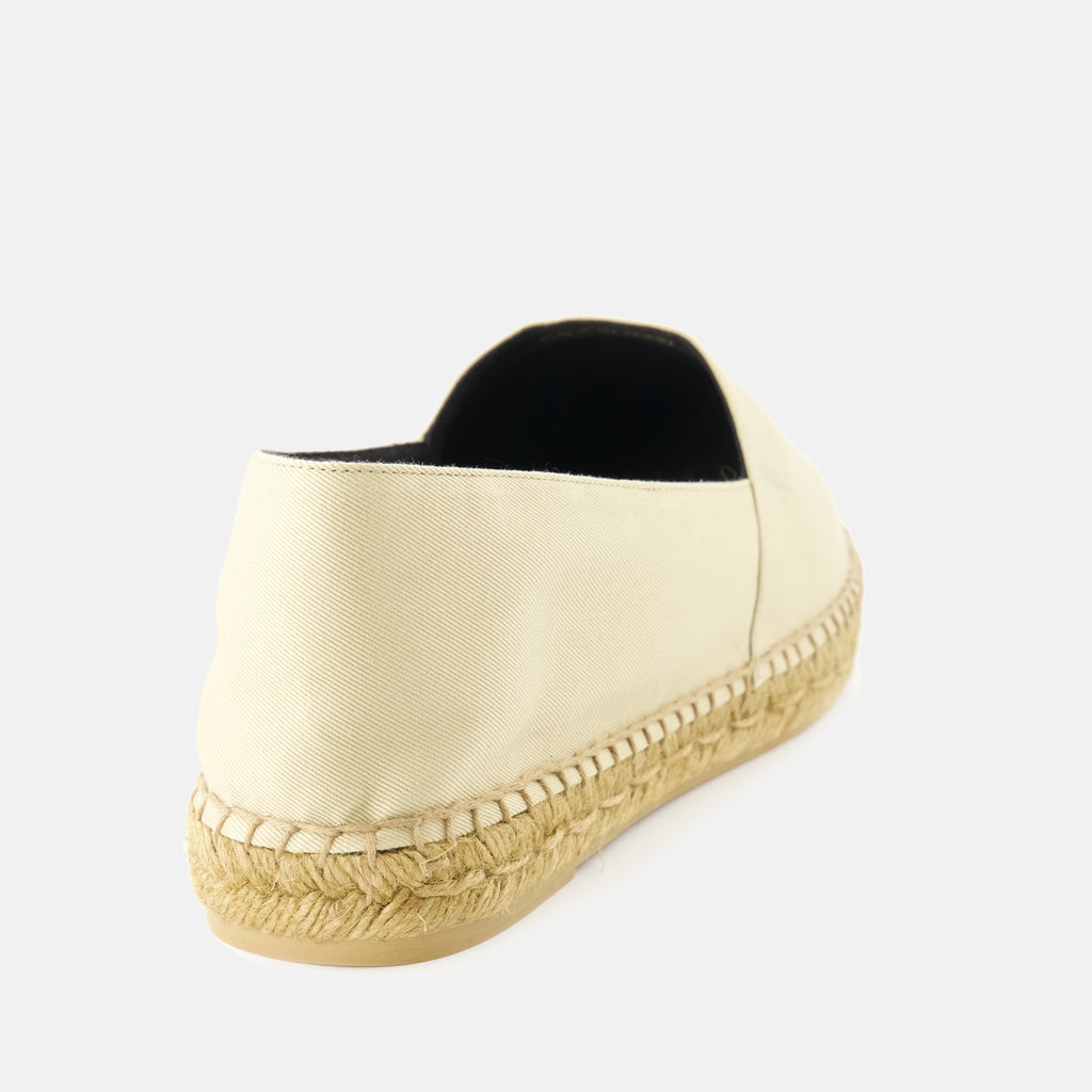 Espadrilles Canvas Espadrilles Saint Laurent Beige Homme