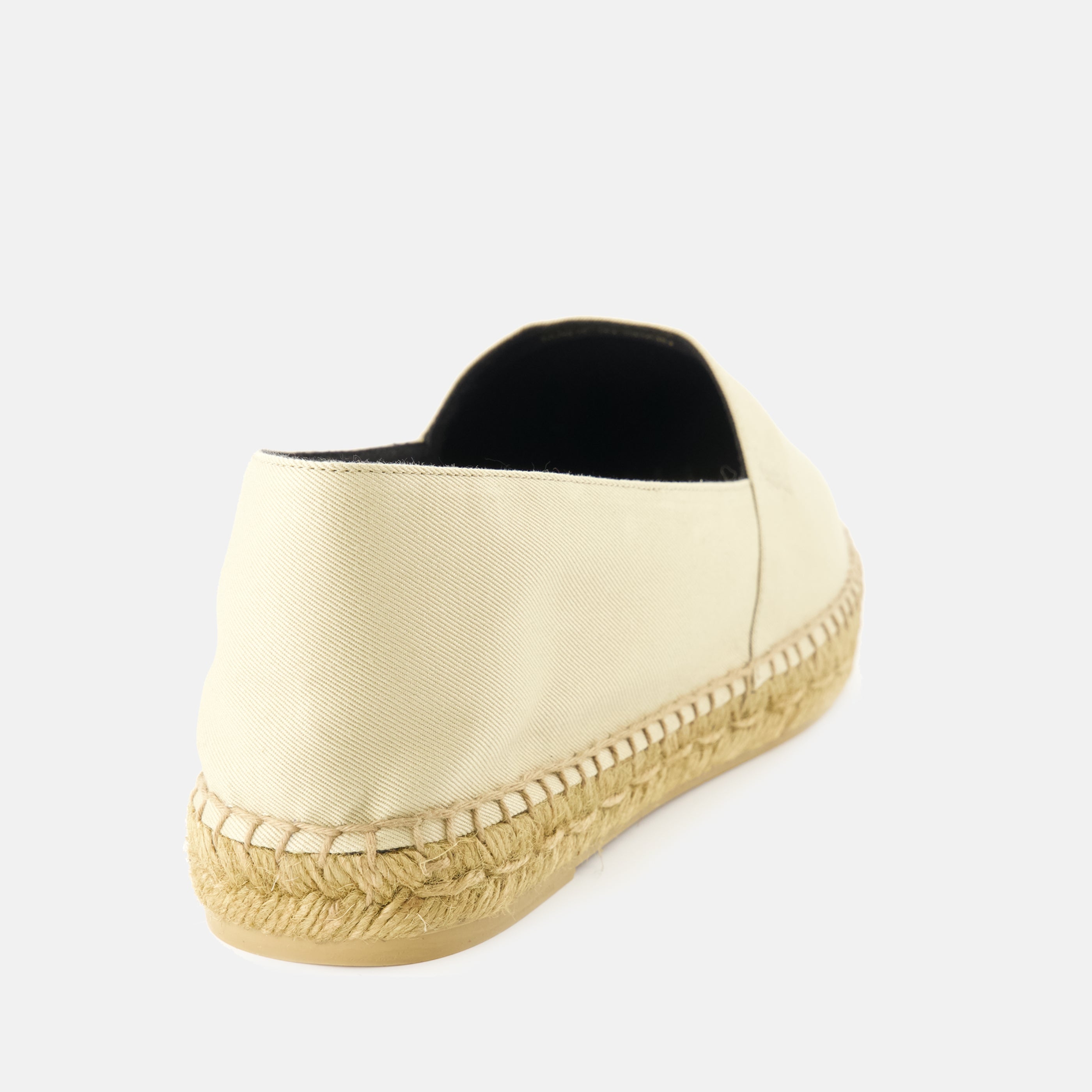 Espadrilles Espadrilles en gabardine Saint Laurent Beige Homme
