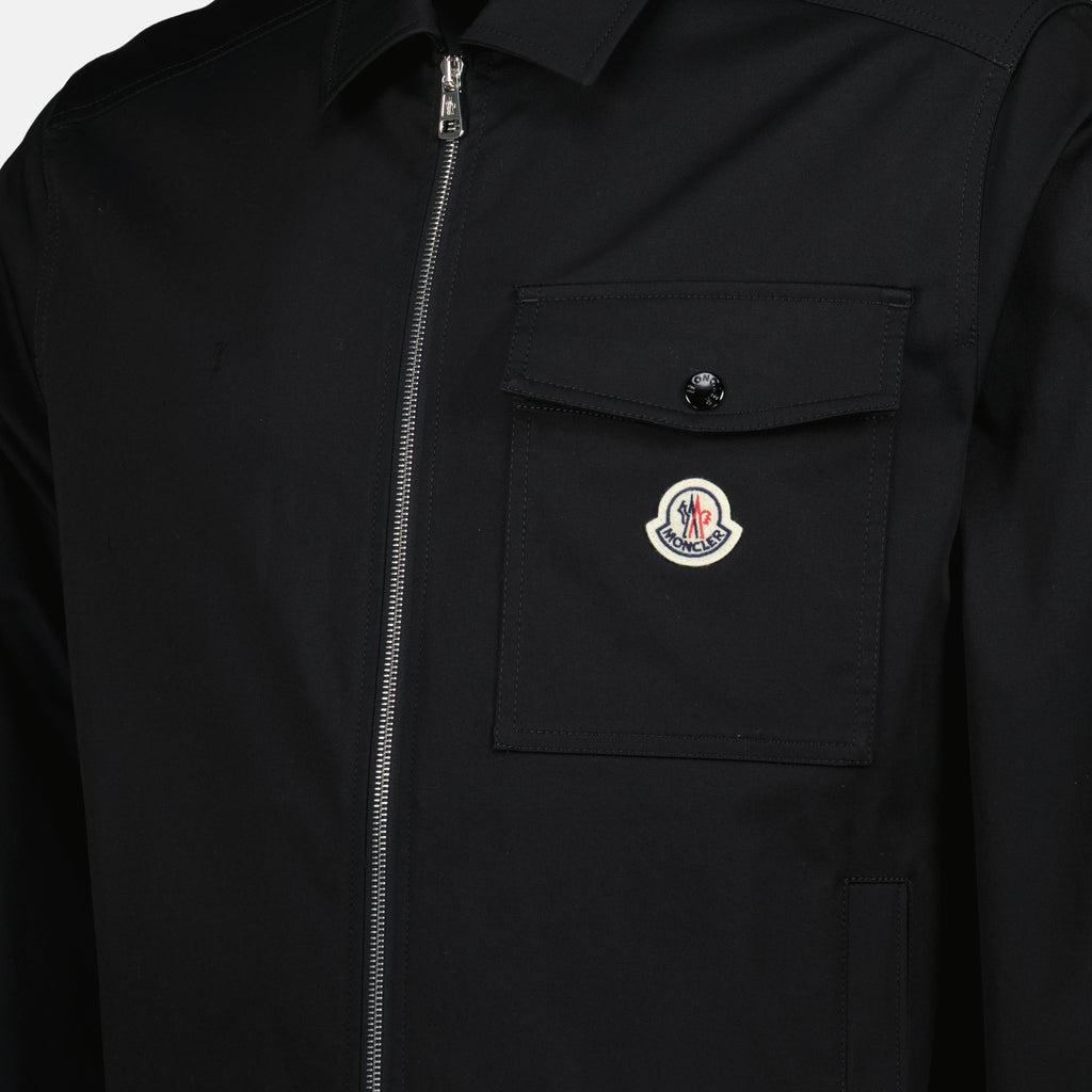 재킷 Veste chemise Moncler 검은색 Homme