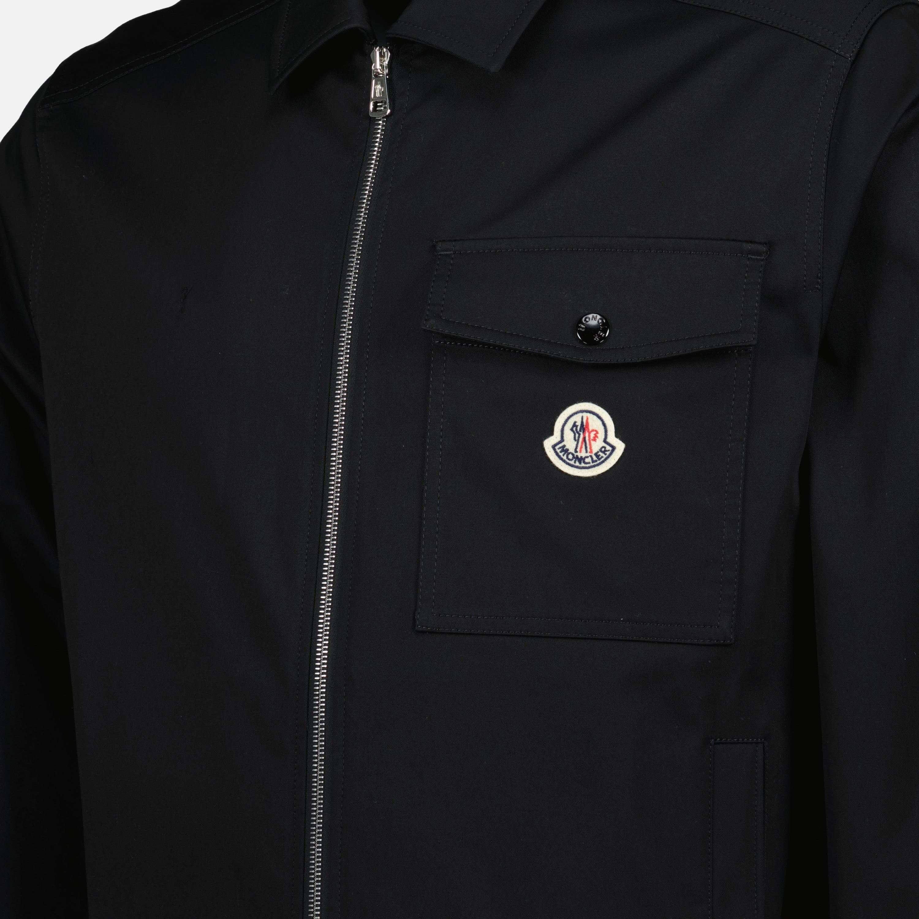 재킷 Veste chemise Moncler 검은색 Homme