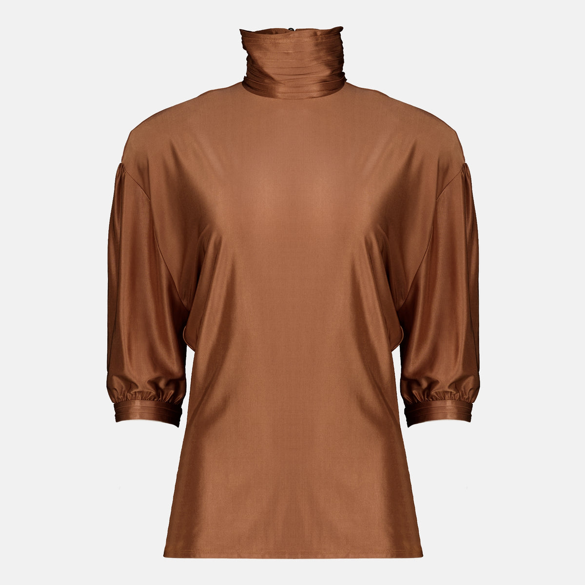Tops Haut marron à fronces Rabanne Marron Femme